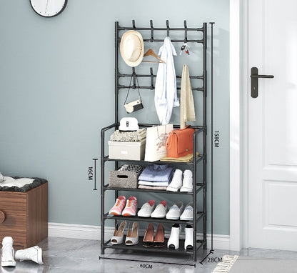 Dustproof Multi-Layer Storage Hanger – Household Organizer