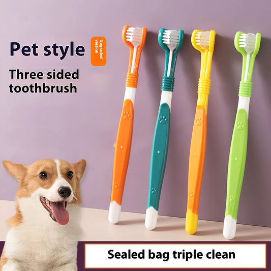 Pet Toothbrush & Oral Care Kit – Dog & Cat Dental Cleaner