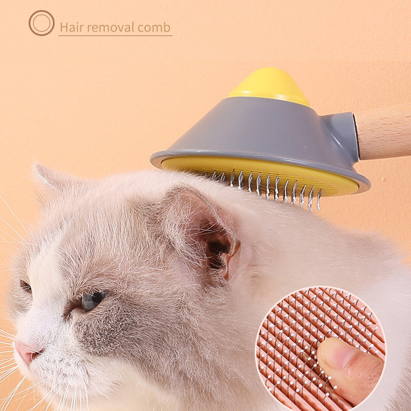 OneKey Pet Hair Grooming Comb – Self-Cleaning Brush