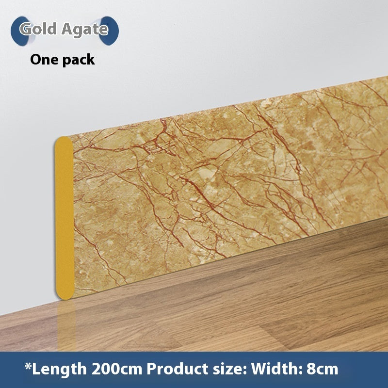 Waterproof Wall Baseboard Bumper Strip – Self-Adhesive Protection